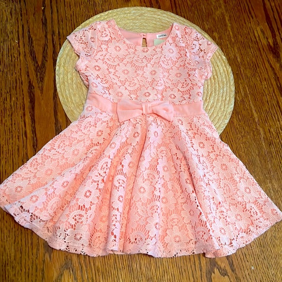Lily Bleu Lush Pink Fit&Flare Dress Size 24M - Picture 6 of 12